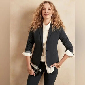 Banana Republic Charcoal Blazer